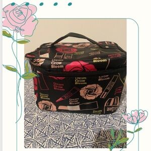 New Toiletrie Bag Size about 8” X 6”